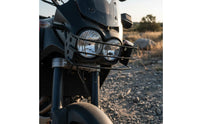 Shielded Rectangular Headlight Grille Metal Motorcycle Headlight Guard Long-Lasting Front Lamp Guard Easy to Install
