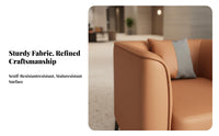 Modern Design Barrel Chair Full rearrest Accent Armchair Sturdy Frame Lounge Seating Ergonomic Shape for Business Owners, Interior Designers, Reception Area, Hotel Lobby, Small Spaces, Living Room