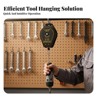 Coil Suspender Reduces Worker Fatigue Screwdriver Hanging Hanger Hanging Tool Retractor Improves Work Effectiveness for Factory