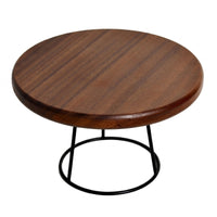 Walnut Pizza Board Wood Grain Pizza Display Stand Smooth Food Service Equipment