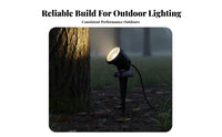 Easy Installation Tree Outdoor Light High Brightness GU10 Outdoor Light Long-Lasting for Park, Patio, Pathway
