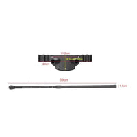 Detachable Telescopic Table Legs Carbon Steel Foldable Table Legs ABS Bracket Foldable Furniture Leg Set Black Finish for DIY Users, Storage