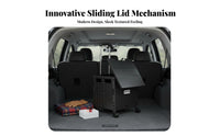 Foldable Trunk organizer Portable with Handles freight Container for asphalt Trips