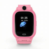 Smart Watch with Call Function Silicone Strap Smartwatch with Camera for Children, Outdoor Play, School