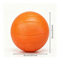 No-Inflation Soft Volleyball Lightweight Foam Volleyball Quiet Soft Foam Ball Long-Lasting for Beginners, Kids, Indoor Practice