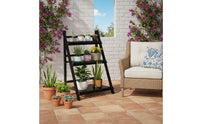 Sturdy & Long-Lasting Freestanding Flower Pot Rack Easy Assembly Multi-Tier Plant Stand Large Capacity Foldable Flower Rack Reinforced Structure for Balcony
