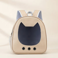 Cat Backpack Structured Pet Carrier Backpack Cat Carrier with Window Padded Bag Portable for Travel, Vet Visits