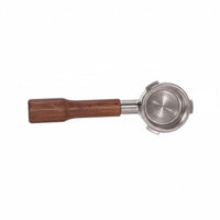 Stainless Steel 58mm Bottomless Portafilter Detachable Design 58mm Espresso Handle for Baristas, Home Kitchen