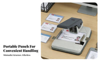 Access Card Slot Punch Lightweight Access Card Puncher Portable Identification Hole Puncher for Crafting, Events