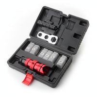 Electric Rivet Adapter Set Molded Compartments Rivet Adapter Kit Threaded End