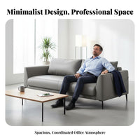3-Seater Business Couch Includes Coffee Table Sofa Set Modern Design Lounge Seating for managerials, Reception Area, management suite, Waiting Room
