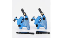 CNC-Machined Flat Mount Disc Brake Caliper Lightweight Hydraulic Disc Brake Caliper Smooth Hardware Quiet for Commuters