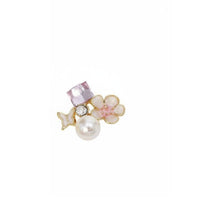 Rhinestone Pearl Embellishment Sparkling Rhinestones for Scrapbooking, Crafters