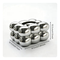 Ceramic Tissue Box Holder Bubble Ceramic Tissue Box Stylish for Living Room