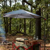 UPF 50+ Clamp-on Umbrella Protection Chair Umbrella with Clamp Portable Sun Shade Adjustable for Beachgoers, Campers, Anglers, Camping, Fishing