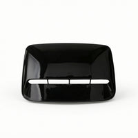 Leaf-Shaped Decorative Hood Vent with Adhesive Stylish False Vent Cover Sticky Car Bonnet Air Outlet Cover Cool
