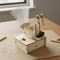 Peacock Science Model Mechanical Motion Ornamental Bird Model Kit Powered Maker Science Experiment Kit for Classroom