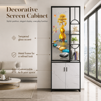 decorative screen cabinet