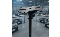 Sturdy Plastic Speaker Cabinet Pole Socket Secure Fit Speaker Cabinet Pole Mount Single-Piece Molding for DJs, Stage, Live Performance