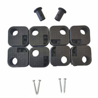 Portable Design Rod Holder Clamp Easy Installation Clamp-on Utility Holder Multi-Functional anglinging Chair Accessory Adjustable for Anglers, anglingermen, Outdoor fans, Camping, Lakeside, streamside