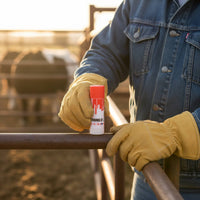 Portable Waterproof Livestock Marker Pen Easy to Mark Veterinary Marking Crayon High Visibility Farm Livestock Marker Safe for Farmers, Breeders