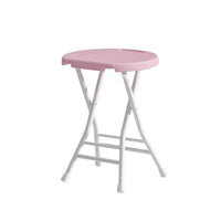 Foldable Design Telescoping Stool Lightweight Portable Seating Quick Setup Folding Seat robustDuty for Students, Travelers, Camping, Dormitory, Travel, Fishing
