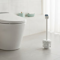 Toilet Brush with Buddha Holder Upright Buddha Toilet Brush Stand Modern Sturdy for Bathroom, Guest Bath
