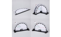 Foldable Optical Reflection and Refraction Demonstrator Graduated Light Reflection and Refraction Demonstrator Visible Optical Experiment Apparatus Portable for Teachers, Students, Schools, Classroom, Science Class