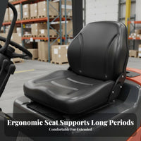 High-Resilience Sponge Forklift Seat Cushion Wear-Resistant Construction Vehicle Seat Pad Thickened