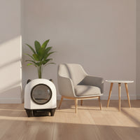 App-Controlled Smart Self-Cleaning Cat Litter Box Washable Fully Enclosed Automatic Litter Box Safe Cat Toilet Anti-Pinch for Cats