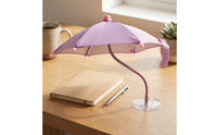 Adjustable Phone Umbrella with Adhesive Base Compact Mini Umbrella with Flexible Stem Portable Shade Lightweight for Streamers