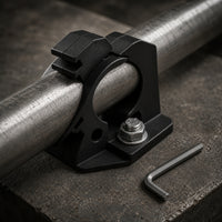 Pipe Clamp Stable Tube Clamp Pipe Fixture with Hex Key Adjustable Bracket Non-Slip for DIYers, Workshop, Utility Room