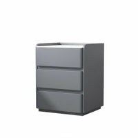 With Combination Lock Locking Bedside Cabinet Modern Design Nightstand Secure Storage Bedroom Furniture Fully Assembled for Apartment Dwellers, Homeowners, Students, Hotel Room, Office