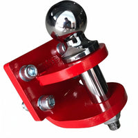 50 Ball Tow Hitch Compact Polished Chrome Hitch Ball Fit Vehicle Towing