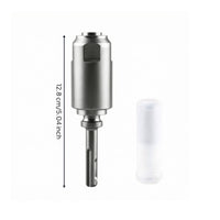 Heavy-Duty Electric Hammer Conversion Head Heat-Treated Hammer Adapter with Fast-Swap Interface Secure Accurate for DIYers, Workshop
