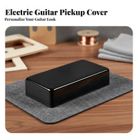 LP Guitar Pickup Cover Decorative Sealed Pickup Cover Shiny Finish Noise Reduction for Luthiers
