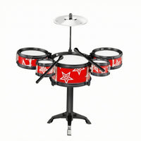 Jazz Drum Toy Kit Cymbal Included Toy Jazz Drum Kit Standing Frame Tripod Base