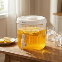 Cold Water Jug Front Tap Water Dispenser Jug Secure Lid Drink Dispenser