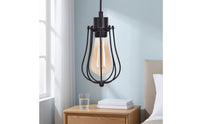 Metal Wire Enclosure Lampshade Industrial Bulb Enclosure for DIY Enthusiasts