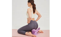 Hip Training Device with Rollers Ergonomic Torso Muscle with Spring Cushioned Glute Workout Tool for Postpartum Parents, Women, Home Gym