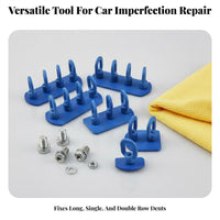 Paintless Dent Removal Repair Pulling Tabs 90-Degree Bendable Car Dent Removal