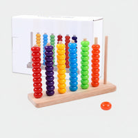 Fine Motor Bead Matching Toy Educational Color Sorting Board Preschool Bead Sorting Game Developmental for Toddlers, Preschoolers, Kids, Home, Classroom, Travel