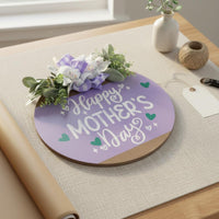 Ready to Hang Lavender Seasonal Welcome Plaque Sturdy Wood Farmhouse Door Decor 3D Layered Design Joyful Seasonal Door Sign Fade Resistant for Entryway, Porch
