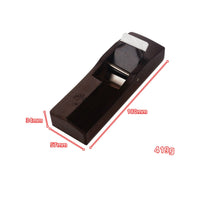 High-Carbon Steel Blade Japanese Design Pull Plane Polished Sole Woodworking Block Plane Ergonomic Grip Manual Wood Shaver for Woodworkers