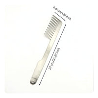 Pasta Fork with Comb-Like Head Rust-Resistant Cooking Utensil Sturdy for Chefs