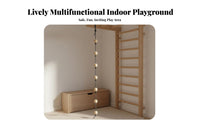 Kids Climbing Wall Non-Slip Holds Child Climber Climbing Wall Develops Motor Skills for Young Children, Parents, Kindergarten, children's Room
