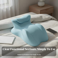 Prone Position Pillow Pressure Relief Stomach Sleeping Pillow Multi-Functional Bed Pillow Breathable Material for Women