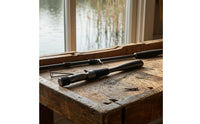 Unified Rod Handle Woven Finish Carbon Fiber Rod Metal Connector Textured Fishing Grip