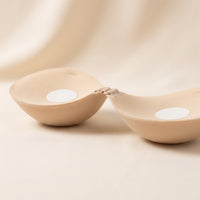 Sticky Bra Push Up Strapless for Women Wedding Dress, Reusable Invisible Breast Pads for Backless Support