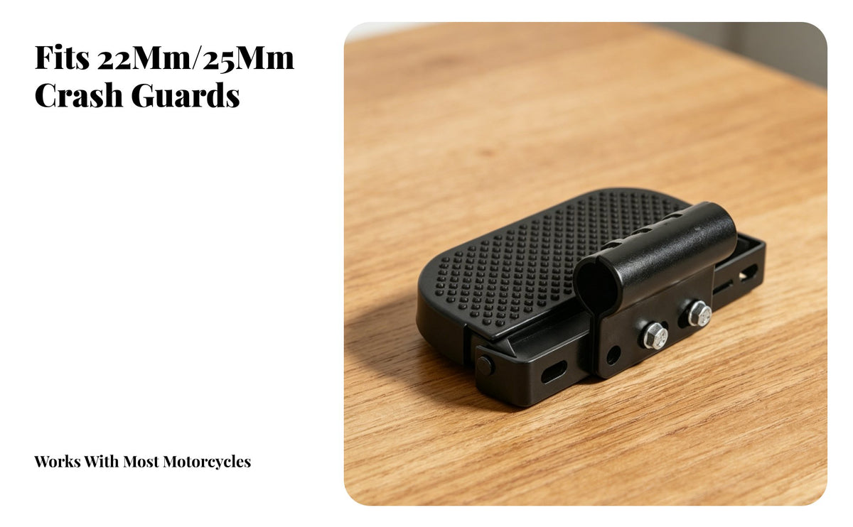 2 Pieces Foldable Footrest Folding Foot Pegs Thickened Material Foldable Passenger Footrest for Passengers